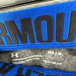 Under Armour  size Medium gray blue‎ athletic leggings compression Photo 3