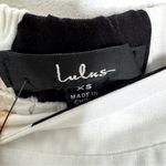 Lulus NWT  Daydreaming White Print Maxi Skirt Colorful Abstract Print Size XS Photo 7