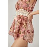 Free People  Watching Waves Romper / Mauve Combo large Photo 8