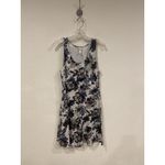 Lole Dress Womens Medium White Floral Sleeveless Tank Casual Summer Athletic Photo 1