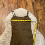 Wilfred Free Aritzia  Divinity Jumpsuit Size XS Olive Womens Body Hugging Stretch Photo 4