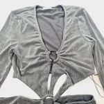 superdown  Cassie O Ring Dress in Grey Small Photo 6