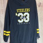 NFL  Pittsburgh Steelers Women Hoodie X Large Soft French Terry Tunic Photo 0