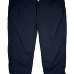 Royal Robbins  SZ 6 Capris Pants Mid-Rise Pockets Zip-Fly Quick-Dry Lightweight Photo 0