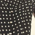 For Love & Lemons  Austin black white mini dress floral print daisy cottagecore Photo 4