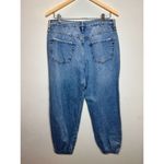 frame denim Frame Women's LLJ576 Chill Size 28 Blue The Lounge Jogger Cropped Jeans NWT Photo 3