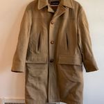 Vintage McGregor Camel Car Wool Fleece Line winter Peacoat Sz 38 Tan Size M Photo 1