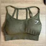Gymshark Energy Seamless Sports Bra khaki green size Extra Small Photo 0