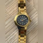 Bulova  Accutron Super Rare Ladies Vintage Watch Brown Oval Dial Gold Bracelet Photo 4