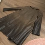 Max Mara S’ lamb leather brown ombre trench cost Photo 10
