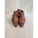 Dr. Scholls  Conquer Ankle boots Women's Size 7.5 Brown Suede Wedge Shoes S37 Photo 2
