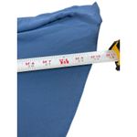 Susan Graver  Blue Liquid Knit Sheer Hem Waterfall 3X Cardigan Open Front Top Photo 6