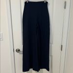 Ripley Rader Navy Ponte Knit Wide Leg Pant Size 4 Large Blue Photo 1