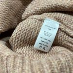 ASTR NWT THE LABEL POINTELLE KNIT SWEATER IN CAMEL Large Wool Blend Photo 8