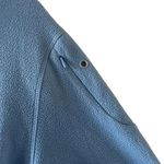 Lands’ End ¼ ZIP Fleece Blue Gray Long Sleeves Soft Cozy Unisex Jacket 3X #1308 Photo 5