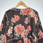 Solitaire x Anthropologie NEW!! Monarc Rose Open Front Duster Kimono Size XL Photo 8