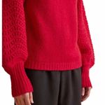 Merlette Somerset Puff Sleeve Sweater Size Small Photo 4