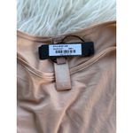 SKIMS Sheer Crewneck Thong Bodysuit Clay Size Large Photo 7