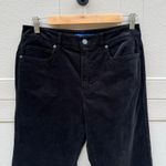 J. McLaughlin  Watson Velvet Jeans Slim Leg Pants Black Size 6 Photo 2