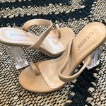 Pretty Little Thing Nude Heels With Clear Heel Photo 0