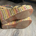 Get More Beauty Beaded Wedge Sandals Size Tan Size 8 Photo 10