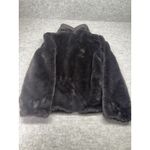 Catherine Malandrino Jacket Womens Large Faux Fur Plush Full Zip Winter Coat Photo 7