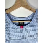 Vince Camuto Long Sleeve Mesh Panel Dress L Photo 1