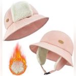 NEW Pink Sukeen Winter Hats Teenager Women Windproof Warm Hat Fleece Lining Photo 1