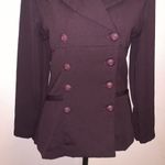 D Catry vintage Dark Maroon fitted button down blazer Red Photo 2