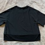 Athleta Boxy Oversized Zephyr Crop Top Tee Womens XS Athletic Lightweight Yoga Photo 6