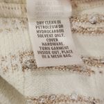 St. John Inlay Sequin Trellis Knit Fit & Flare Dress Cream Metallic Gold 14 NWOT Photo 13