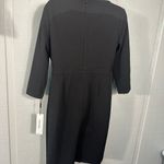Calvin Klein  Scuba-Crepe Black Dress Size 12P… Photo 8
