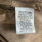 Umgee  tan suede zip moto stlye jacket size small Photo 13