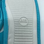 Womens Slippers Fleece Lined Quilted Clog House Shoes Bow Blue Size 11 Photo 4