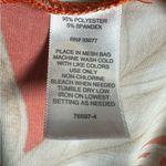 Liz Claiborne burnt orange and tan tropical leaf print blouse top size XXL Photo 7