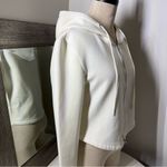 Jil Sander  Cream Fitted Cropped Sweatshirt NWOT Photo 9