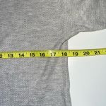 American Eagle Light Gray Waffle Knit Pullover Sweater Photo 5