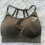 Gymshark Olive Green Strappy Sports Bra XS Photo 0