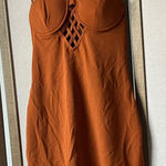 Haute Monde  Vibrant Orange dress large Photo 0