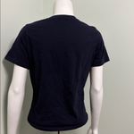 Quince  Organic Cotton l Navy Crewneck Tee Shirt Small Photo 3