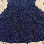 Navy Blue Sparkle Dress size Large Photo 1
