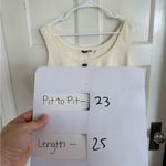 Nic+Zoe NWT  scoop neck tank in bone (ivory white) size 2x Photo 6