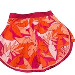 Free People NEW FP Movement The Long Shot Printed Shorts Firey Combo Pink Orange Photo 8