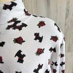 Vintage Christmas Turtleneck scottie dog Shirt – Size XL Holiday Photo 3