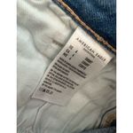 American Eagle Women's Mom Jeans Size 4 Blue High Rise Relaxed Fit Photo 6