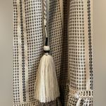 Revolve Anthropologie Love The Label Coba‎ Stripe MIDI Dress Gold Thread Medium Photo 5