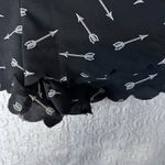 Anthropologie E by Eloise arrow print scalloped shorts size medium Photo 7
