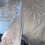 90 Degrees by Reflex Cropped White Leggings Photo 1