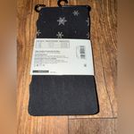 Holiday Time  Black Snowflake Tights Photo 3