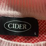 Cider  Valentine’s Day Lovecore  Heart Wave Knit Sweater L Photo 4